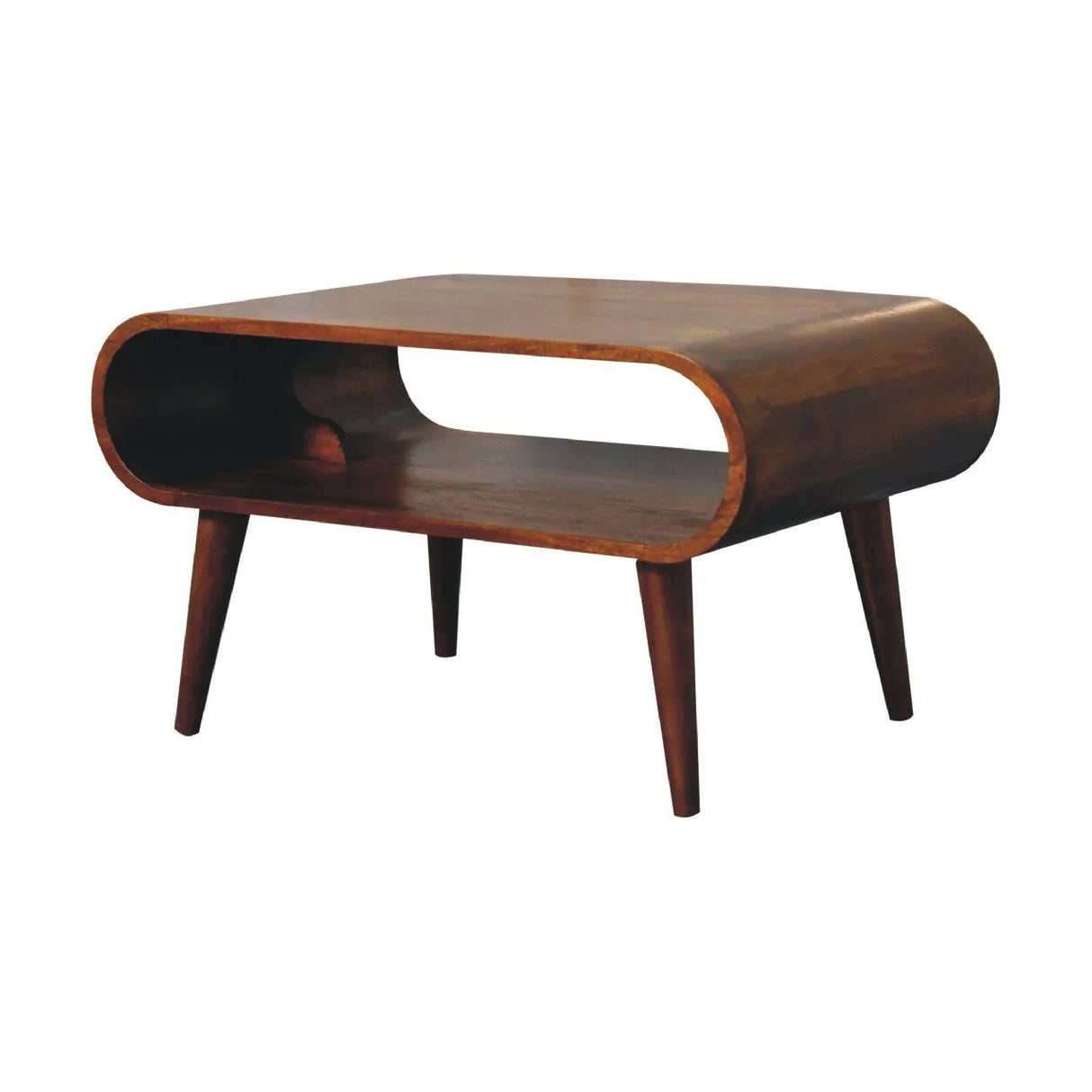 Solid Wood Open Coffee Table - Furniture Home Direct