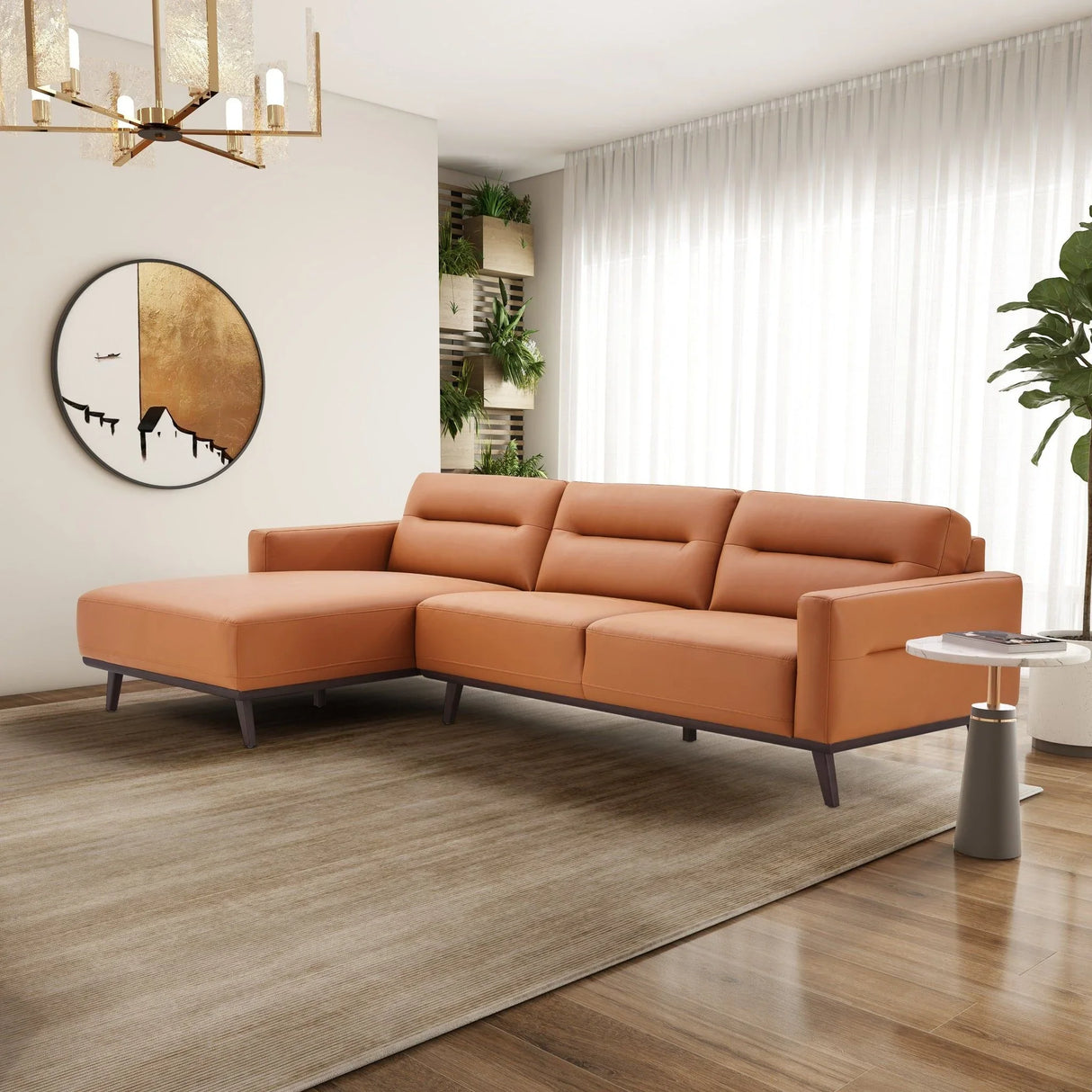 Ella - L-Shaped Sectional Couch - Furniture Home Direct