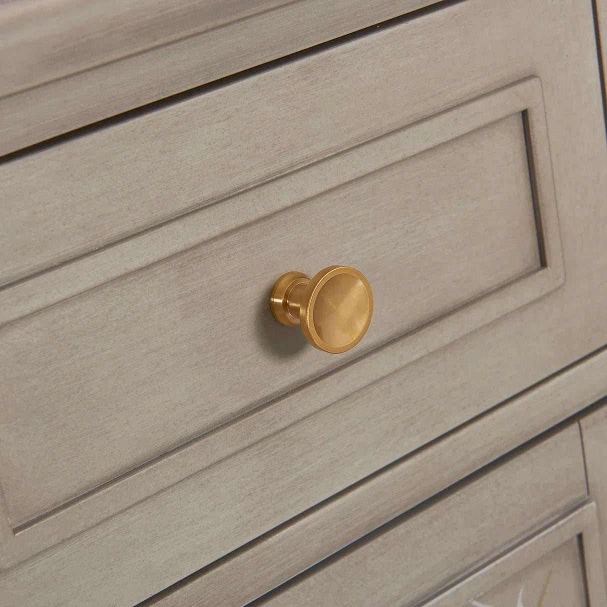 Dauphin - Handpainted Entryway Storage Cabinet - Gray Cashmere - Furniture Home Direct