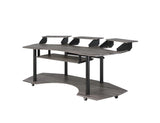 Eleazar - Music Recording Studio Desk - Wood - Furniture Home Direct