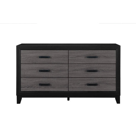 Bedroom Bundle - Soluto Set - Bed + Dresser + Mirror + Chest + Night Stand + Rug - Furniture Home Direct