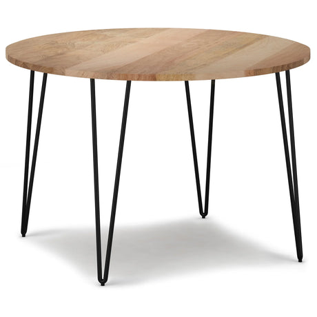 Hunter - Round Dining Table - Natural - Furniture Home Direct