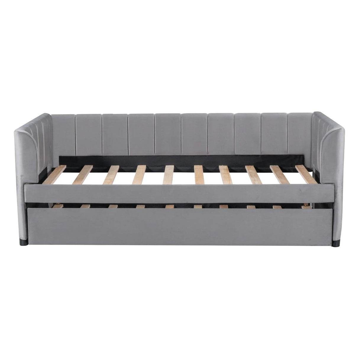 Upholstered Daybed With Ergonomic Design Backrest - Furniture Home Direct