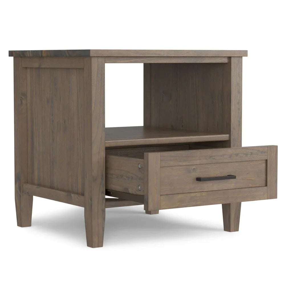 Ela - End Table - Brown - Furniture Home Direct