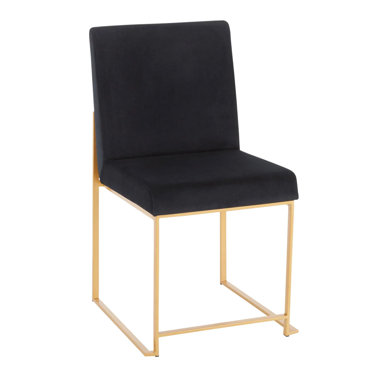 Fuji - Contemporary Stylish Frame, High Back Dining Chair (Set of 2) - Furniture Home Direct