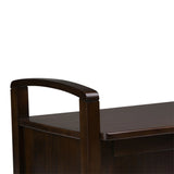 Warm Shaker - Handcrafted Entryway Storage Bench - Furniture Home Direct