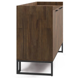 Milverton - Sideboard Buffet - Rustic Natural Aged Brown - Furniture Home Direct