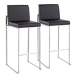 Fuji - Contemporary And Modern Elegance High Back Barstool - Furniture Home Direct