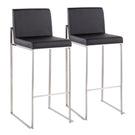 Fuji - Contemporary And Modern Elegance High Back Barstool - Furniture Home Direct