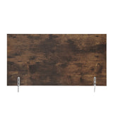 Storage Cabinet With Drawer And Adjustable Shelves Dark Brown - Furniture Home Direct