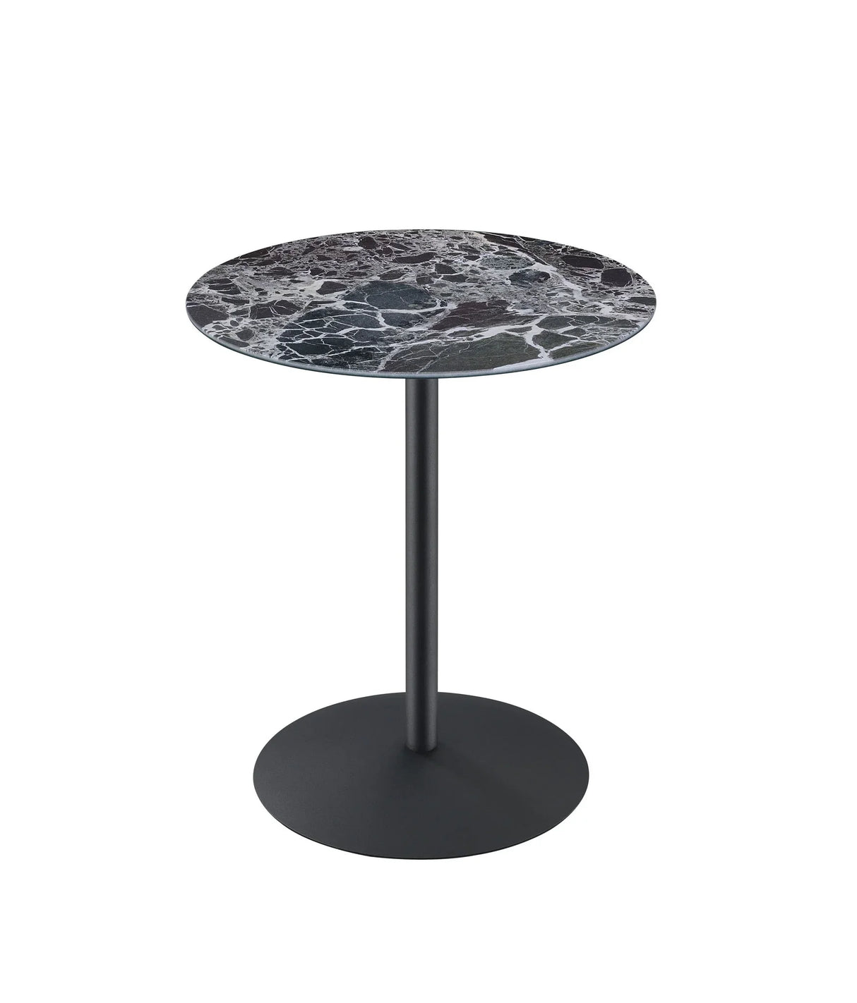 Circa - 17.5" End Table With Marble Textured Top - Furniture Home Direct