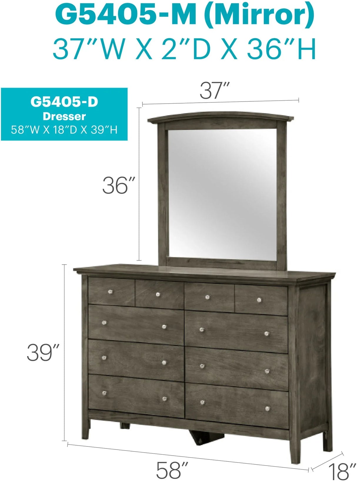Elegant Casual Dresser For Any Room - Furniture Home Direct