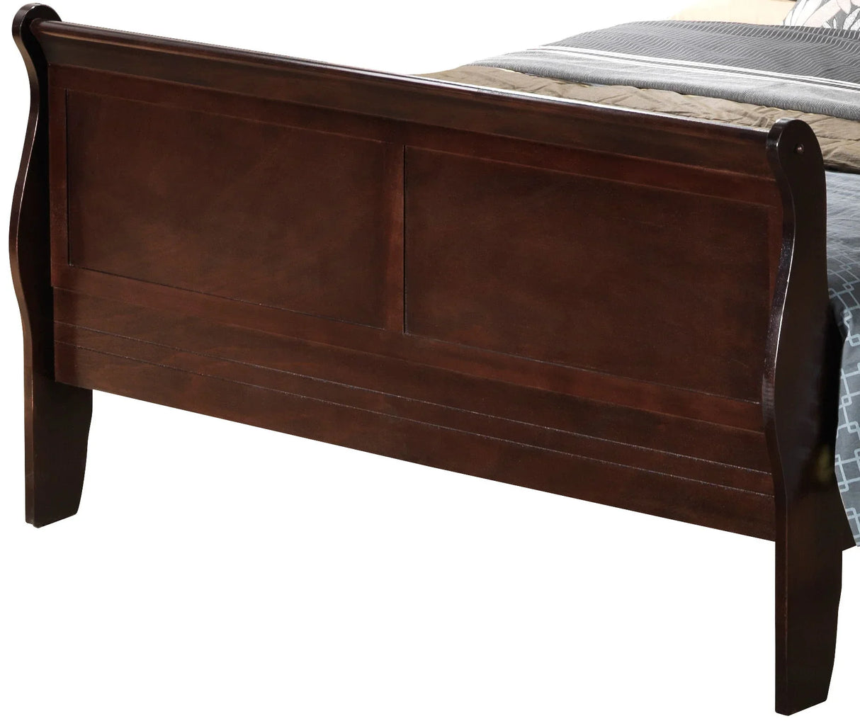 Panel Sleigh Bed - Furniture Home Direct