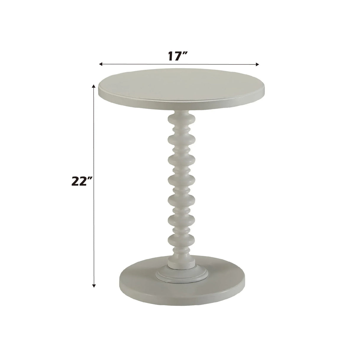 Acton - Accent Table - White - Furniture Home Direct
