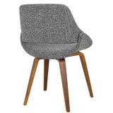 Fabrico - Mid Century Modern Style Dining Chair (Set of 2) - Furniture Home Direct