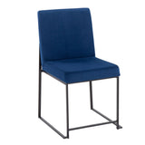 Fuji - Contemporary Modern Elegance With High Back Dining Chair (Set of 2) - Furniture Home Direct