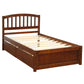 Platform Storage Bed Wood Bed Frame With Two Drawers And Headboard - Furniture Home Direct