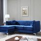 Delray - Micro Suede Sofa Chaise - Furniture Home Direct