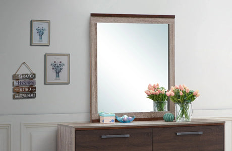 Magnolia - Mirror - Gray / Brown - Furniture Home Direct
