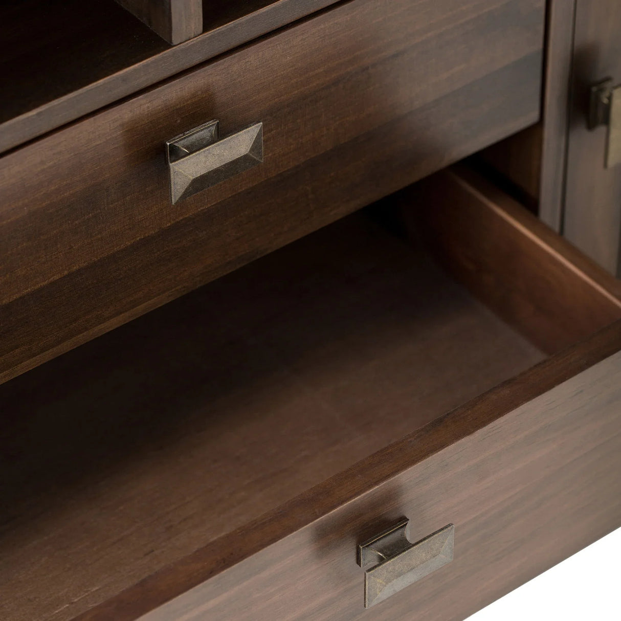 Artisan - TV Media Stand - Natural Aged Brown - Furniture Home Direct