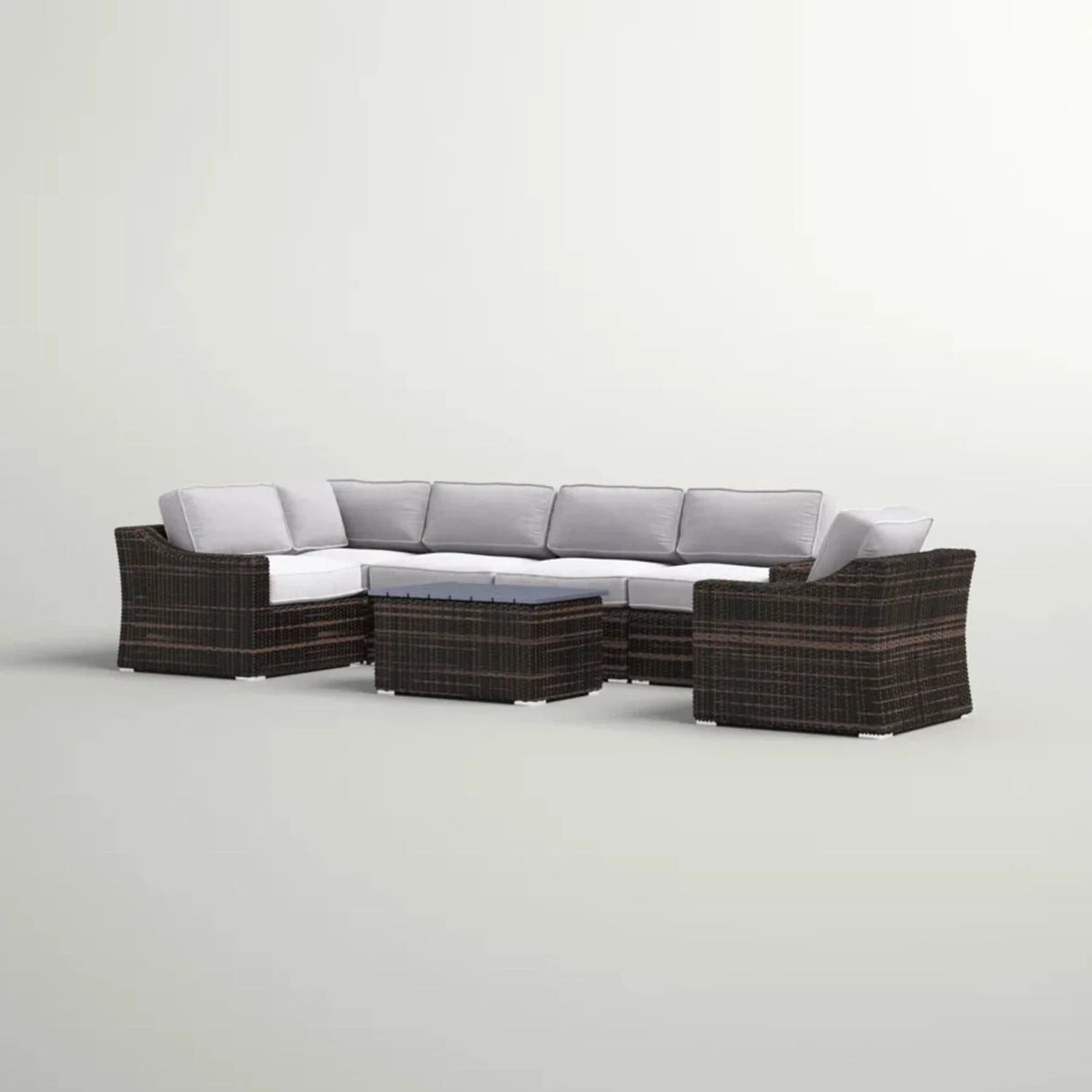 Stylish Sofa Seating Group With Cushions Perfect For Outdoor Gatherings - Furniture Home Direct