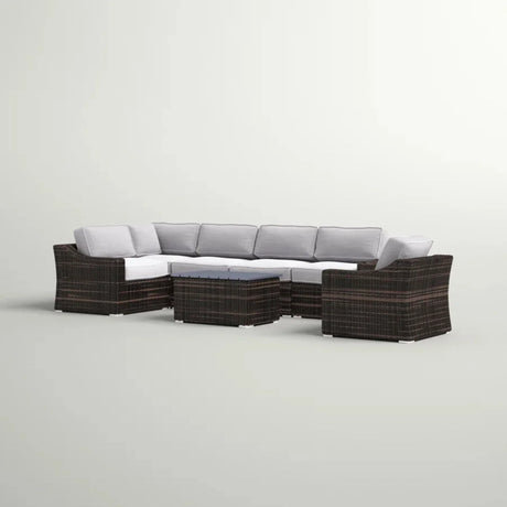 Stylish Sofa Seating Group With Cushions Perfect For Outdoor Gatherings - Furniture Home Direct