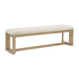 Clove - Upholstered Dining Bench - Brown - Furniture Home Direct