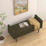 Teddy Velvet Storage Stool With Storage Space For Apartments - Furniture Home Direct
