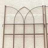 Metal Garden Trellis Rustproof For Climbing Plants Outdoor Flower Support - Furniture Home Direct