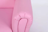 Kids Club Chair Sofa / Sectional And Ottoman - Pink - Furniture Home Direct