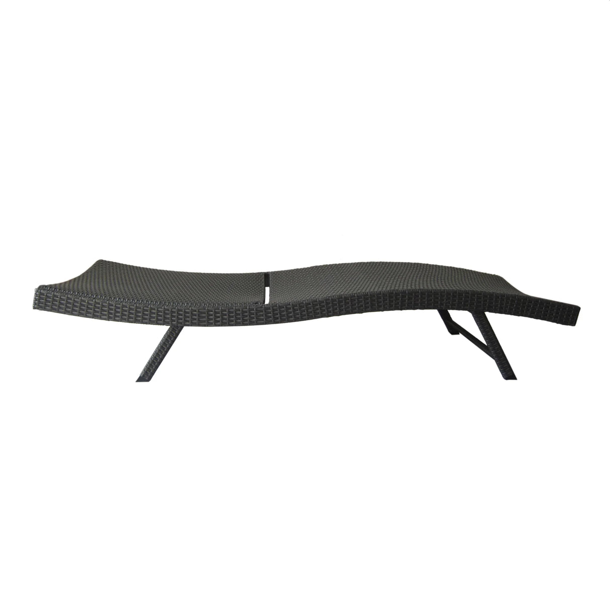 Wicker Chaise Lounge - Furniture Home Direct