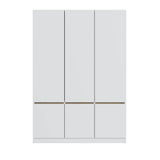 6 Doors Wardrobe Storage For Bedroom - Furniture Home Direct