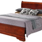 Sleigh Bed With Low Footboard - Furniture Home Direct