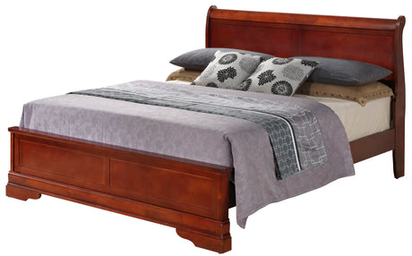 Sleigh Bed With Low Footboard - Furniture Home Direct