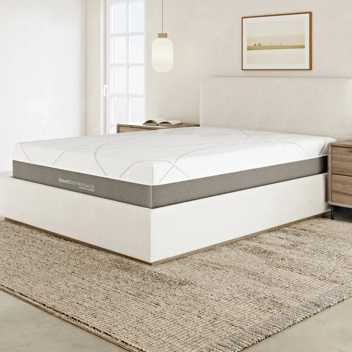 12" Profile Massage Mattress Hybrid - Furniture Home Direct