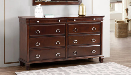 Triton - Dresser - Cappuccino - Furniture Home Direct