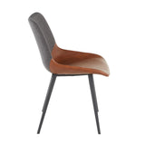 Outlaw - Industrial Two Tone Chair (Set of 2) - Furniture Home Direct