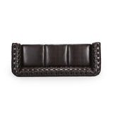 3 Seater Sofa -Brown - Furniture Home Direct