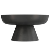 Charmaine - Cast Aluminum Coffee Table - Black - Furniture Home Direct
