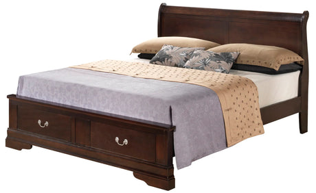 Louis Phillipe - Storage Bed - Furniture Home Direct