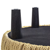 Yolanda - Round Upholstered Accent Ottoman - Furniture Home Direct