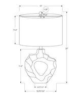 Lighting, Table Lamp, Modern - Cream - Furniture Home Direct
