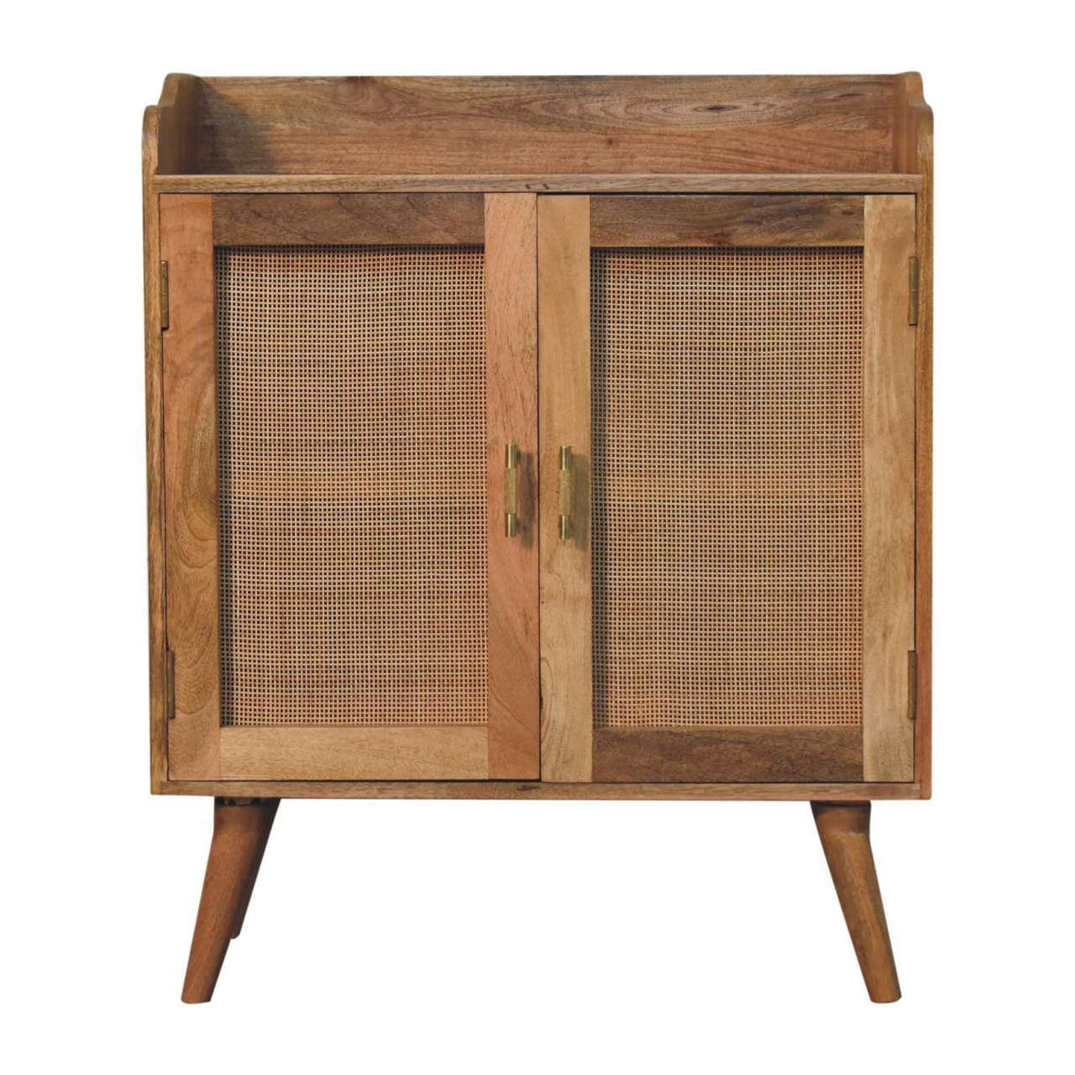 Larissa - T Bar Raised Cabinet - Brown - Furniture Home Direct