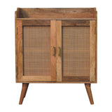Larissa - T Bar Raised Cabinet - Brown - Furniture Home Direct