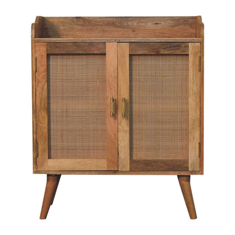 Larissa - T Bar Raised Cabinet - Brown - Furniture Home Direct
