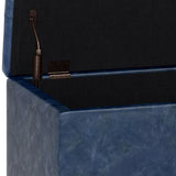 Cosmopolitan - Upholstered Storage Ottoman - Furniture Home Direct