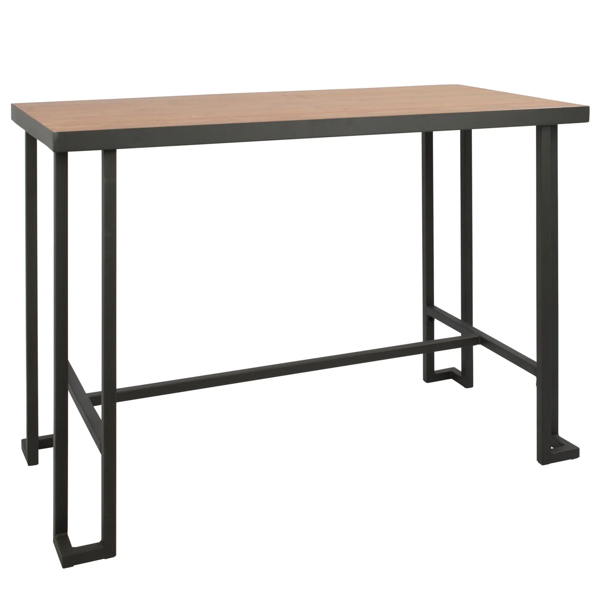 Roman - Industrial Counter Table - Furniture Home Direct