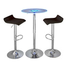 Spyra Ale - 3 Piece Contemporary Adjustable Bar With Up Set - Furniture Home Direct