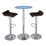 Spyra Ale - 3 Piece Contemporary Adjustable Bar With Up Set - Furniture Home Direct