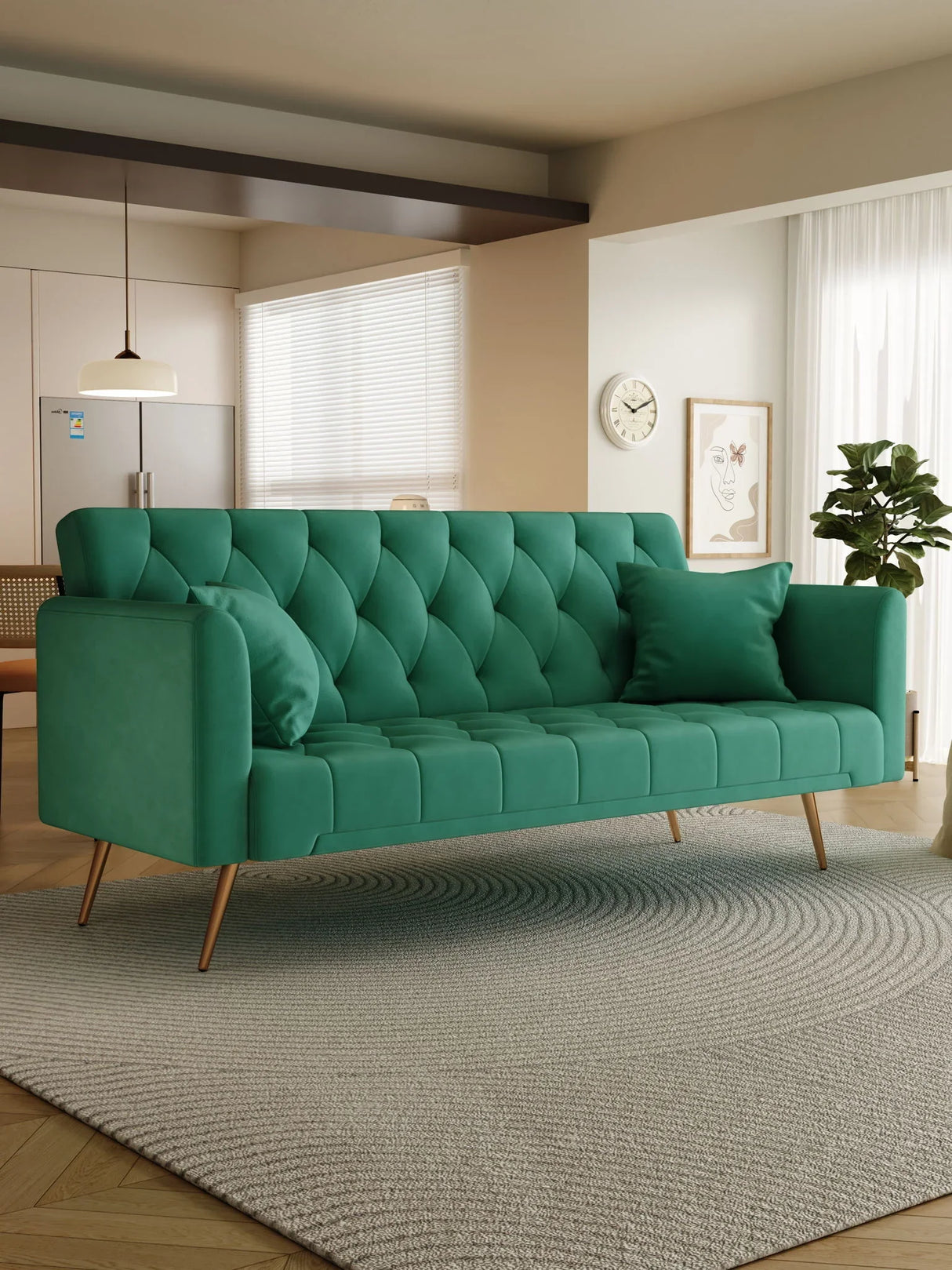 Convertible Double Folding Living Room Sofa Bed - Furniture Home Direct